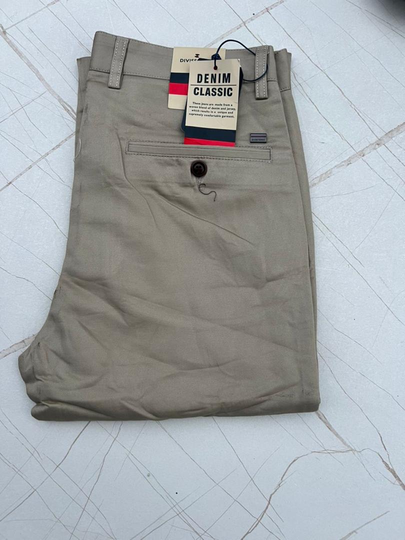 Original Denim Khaki Trousers for Men | Premium Quality | Tryahu Ghana